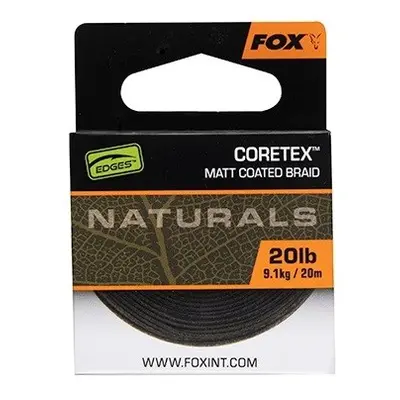 Fox Návazcová Šňůrka Naturals Coretex 20 m Varianta: 20lb, Nosnost: 9,1kg