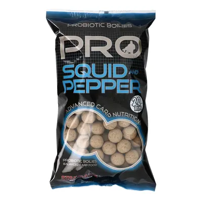 Starbaits Boilies Probiotic Squid & Pepper Hmotnost: 1kg, Průměr: 20mm