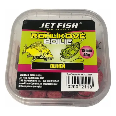 Jet Fish Rohlíkové Boilie Oliheň Hmotnost: 40g, Průměr: 15mm