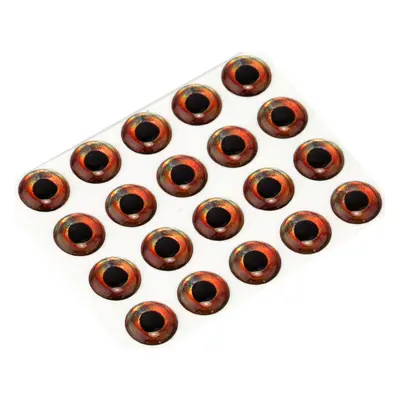 Sybai Epoxidové Oči 3D Epoxy Fish Eyes Roach Průměr: 12mm