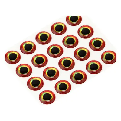 Sybai Epoxidové Oči 3D Epoxy Fish Eyes Bloody Průměr: 12mm