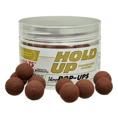 Starbaits Plovoucí Boilies POP UP Hold Up Fermented Shrimp Hmotnost: 50g, Průměr: 14mm