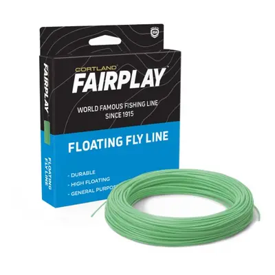 Cortland Muškařská Šňůra FairPlay Floating Blue Green Fresh Salt WF 84ft Aftma: #9