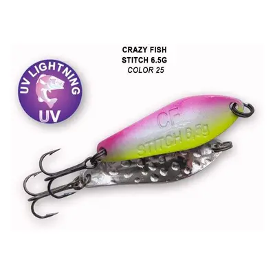 Crazy Fish Plandavka Stitch UV Glow Barva č. 25 Délka: 4,2cm, Hmotnost: 6,5g