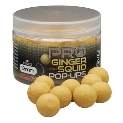 Starbaits Plovoucí Boilies POP UP Pro Ginger Squid Hmotnost: 50g, Průměr: 16mm