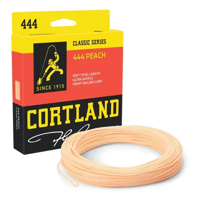 Cortland Muškařská Šňůra 444 Classic Peach Fresh Floating DT 90ft Aftma: #5