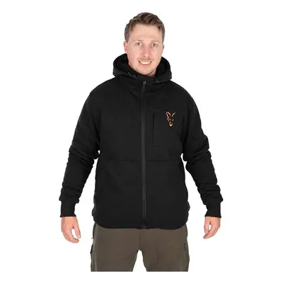 Fox Bunda Collection Sherpa Jacket Black & Orange