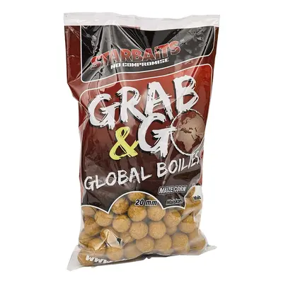 Starbaits Boilie Grab & Go Global Boilies Sweet Corn Hmotnost: 1kg, Průměr: 24mm