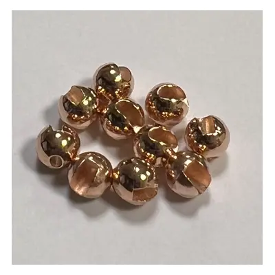 Hends Tungstenové Hlavičky Tungsten Beads Rose Gold Normal Slot Počet kusů: 10ks, Průměr: 5,5mm