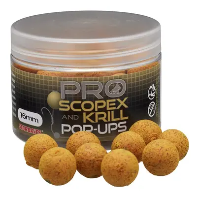 Starbaits Plovoucí Boilies POP UP Pro Scopex Krill Hmotnost: 50g, Průměr: 12mm