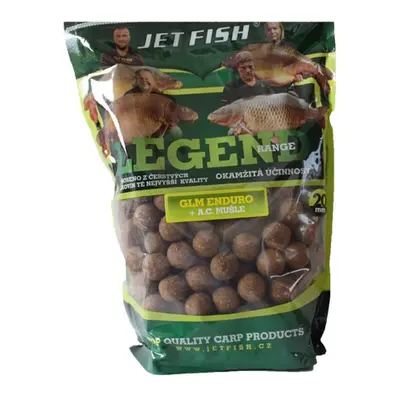 Jet Fish Boilie Legend Range GLM Enduro+ Mušle Hmotnost: 900g, Průměr: 16mm