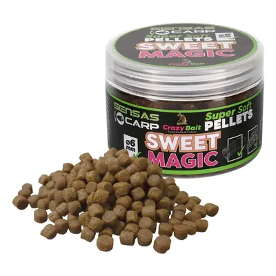 Sensas Pelety Super Soft Sweet Magic Hmotnost: 60g, Průměr: 6mm