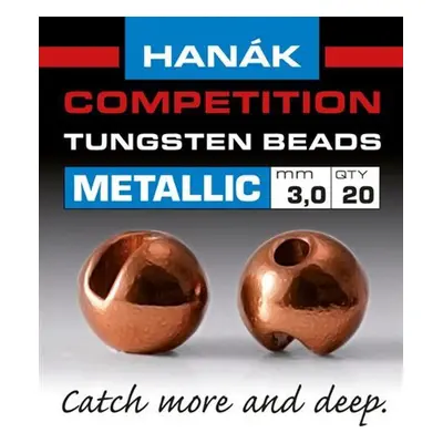 Hanák Competition Hanák Tungstenové Hlavičky Metallic Hnědé Průměr: 3,0mm