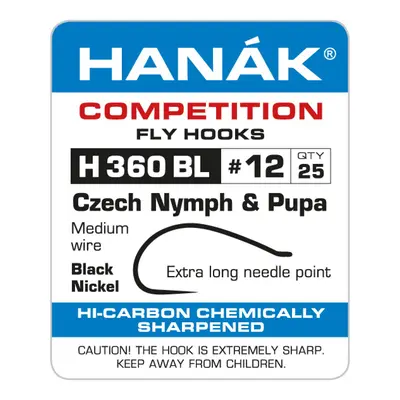 Hanák Competition Hanák Háčky H 360 BL Velikost háčku: #18