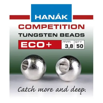 Hanák Competition Hanák Tungstenové Hlavičky Eco+ Stříbrná 50ks Průměr: 3,8mm