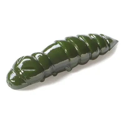 FishUP Gumová Nástraha Dipovaná Pupa Dark Olive 10ks Délka: 3,2cm