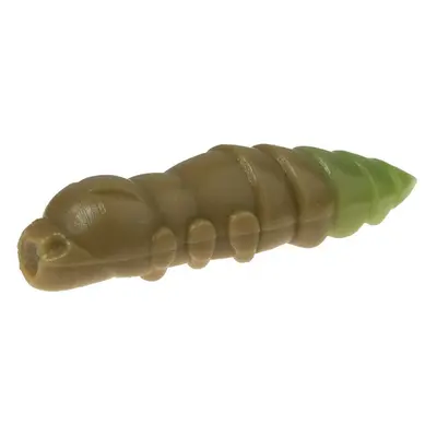 FishUP Gumová Nástraha Dipovaná Pupa Coffee Milk Light Oliv 10ks Délka: 3,2cm