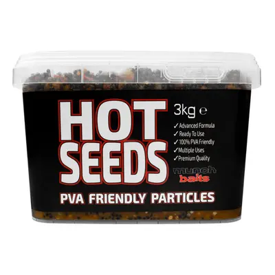 Munch Baits Partikl Hot Seeds - pálivá semena 2kg