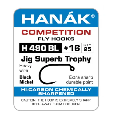 Hanák Competition Hanák Háčky H 490 BL Jig Superb Trophy Velikost háčku: #12