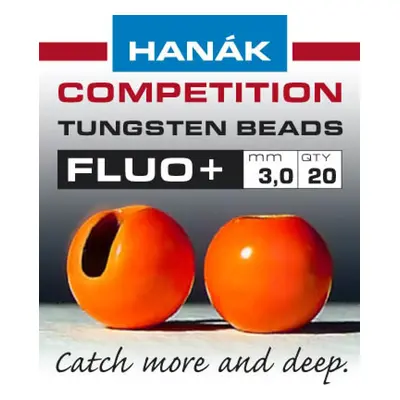 Hanák Competition Hanák Tungstenové Hlavičky Fluo Oranžové Průměr: 2,5mm