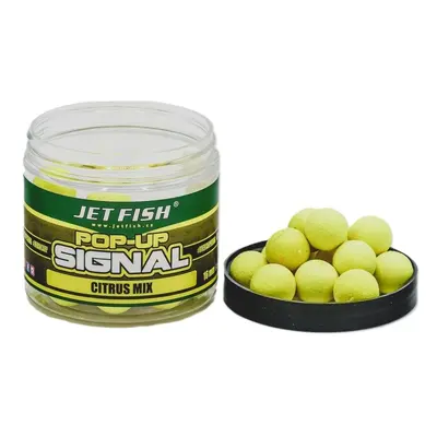 Jet Fish Plovoucí Boilie Signal Pop Up Citrus Mix Hmotnost: 60g, Průměr: 16mm