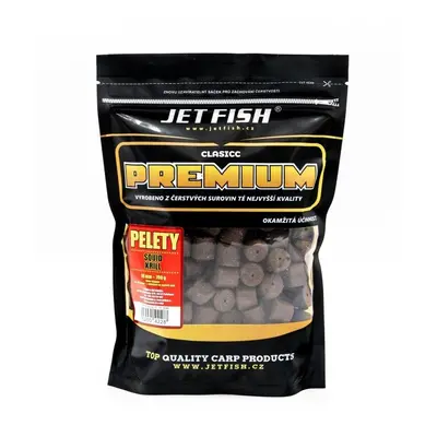 Jet Fish Pelety Premium Classic Squid Krill 700g Hmotnost: 700g, Průměr: 18mm