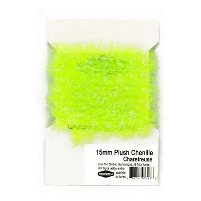 Semperfli Šenylka Plush Transluscent Chenille Fluoro Rhyacophilia Green 15mm