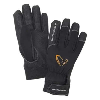 Savage Gear Rukavice All Weather Glove Black Barva: Black