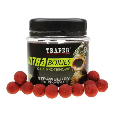 Traper Boilies Ultra 12mm 100g Hmotnost: 100g, Průměr: 12mm, Příchuť: Kukuřice