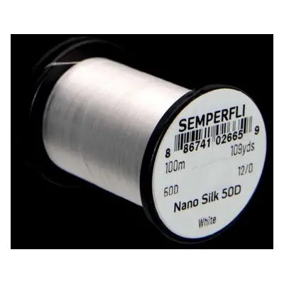 Semperfli Nit Nano Silk 50D 12/0 White