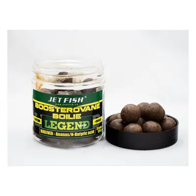 Jet Fish Boosterované Boilie Legend Range Bioliver - Ananas / N-Butyric 250ml Průměr: 24mm