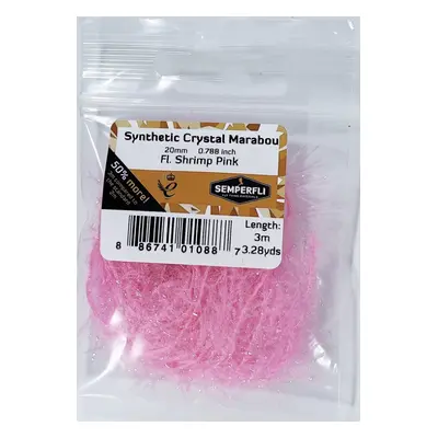 Semperfli Syntetické Marabou Synthetic Crystal Marabou Fl Shrimp Pink