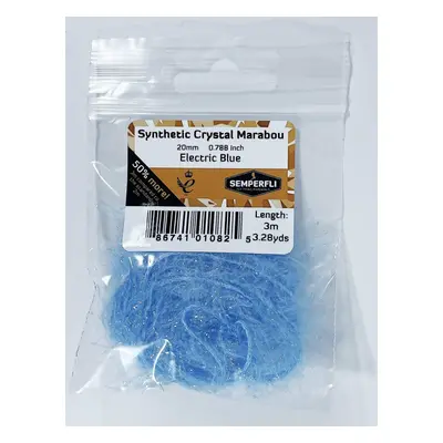 Semperfli Syntetické Marabou Synthetic Crystal Marabou Electric Blue