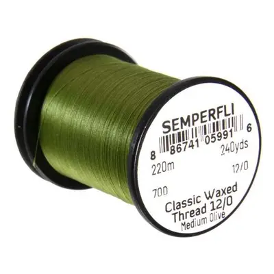 Semperfli Nit Classic Waxed Thread 12/0 Medium Olive