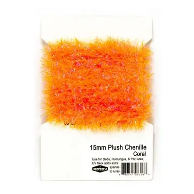 Semperfli Šenylka Plush Transluscent Chenille Coral 15mm