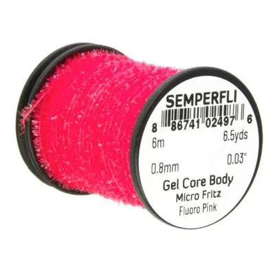 Semperfli Šenylka Gel Core Body Micro Fritz Fl. Pink 0,8mm