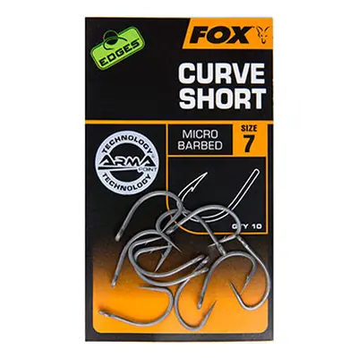 Fox Háčky EDGES Curve Shank Short 10ks Velikost háčku: #5