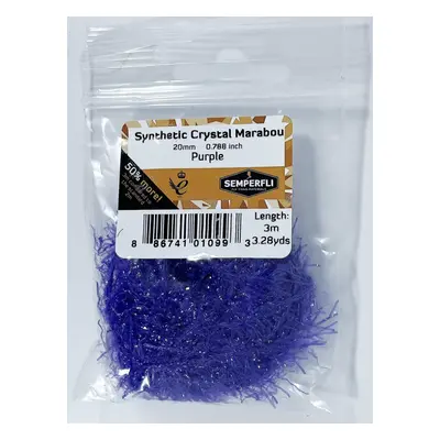 Semperfli Syntetické Marabou Synthetic Crystal Marabou Purple