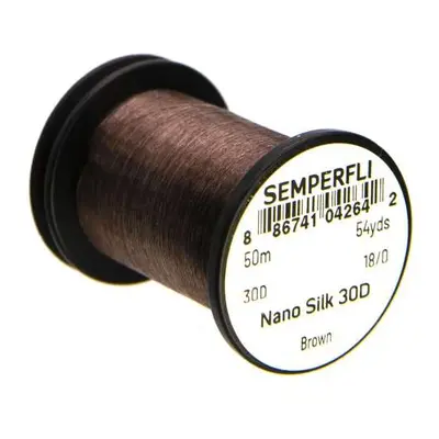 Semperfli Nit Nano Silk 30D 18/0 Brown