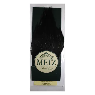 Metz Kohoutí Skalp Cock Neck Dyed Black #3