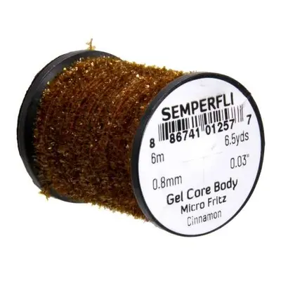 Semperfli Šenylka Gel Core Body Micro Fritz Cinnamon 0,8mm