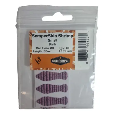 Semperfli Krevetkové Hřbítky SemperSkin Shrimp Pink Small