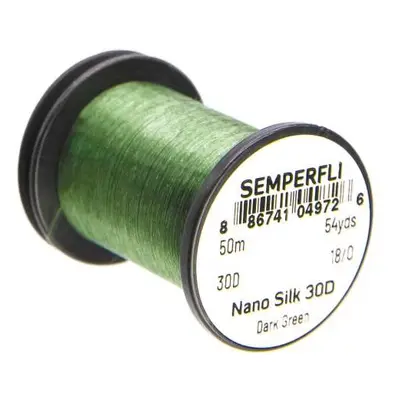 Semperfli Nit Nano Silk 30D 18/0 Dark Green