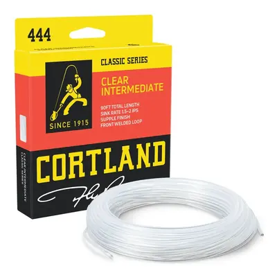 Cortland Muškařská Šňůra 444 Classic Intermediate Clear Fresh Salt WF 90ft Aftma: #6