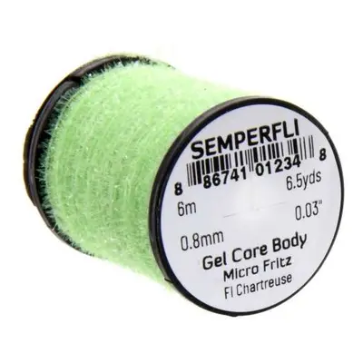 Semperfli Šenylka Gel Core Body Micro Fritz Fl. Chartreuse 0,8mm