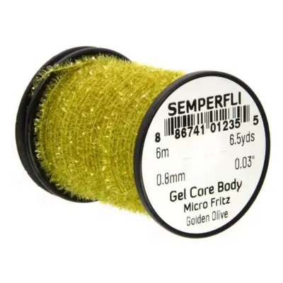 Semperfli Šenylka Gel Core Body Micro Fritz Golden Olive 0,8mm