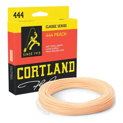 Cortland Muškařská Šňůra 444 Classic Peach Fresh Floating WF 90ft Aftma: 5