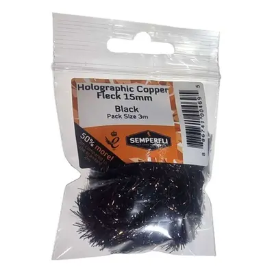 Semperfli Šenylka Copper Tinsel Fleck 15mm Large Black