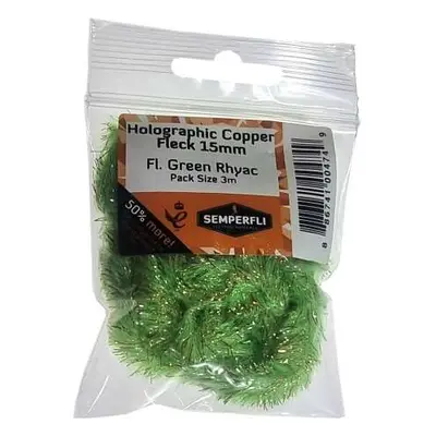 Semperfli Šenylka Copper Tinsel Fleck Large Fl Green Rhyac 15mm