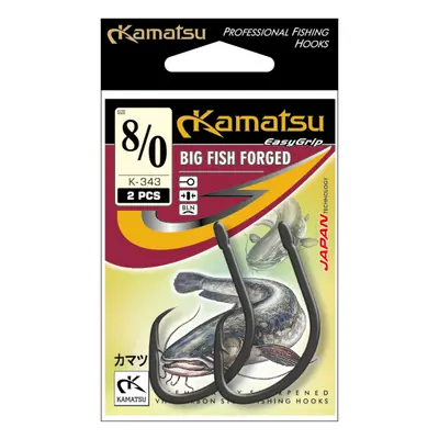 Kamatsu Háčky Big Fish BLN 2ks Počet kusů: 2ks, Velikost háčku: #8/0